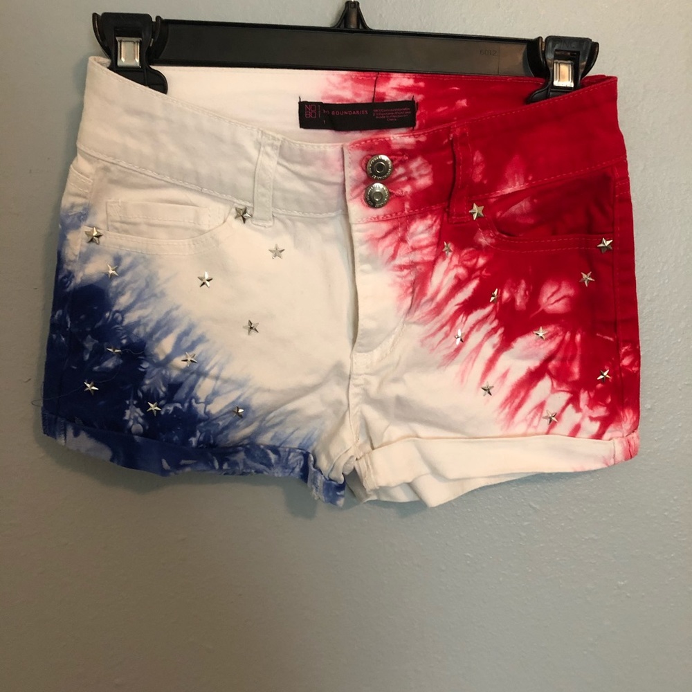 American flag shorts